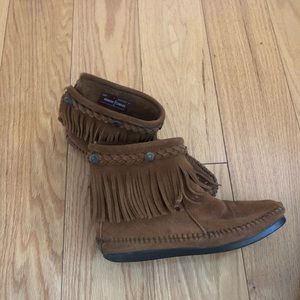 Minnetonka moccasin booties